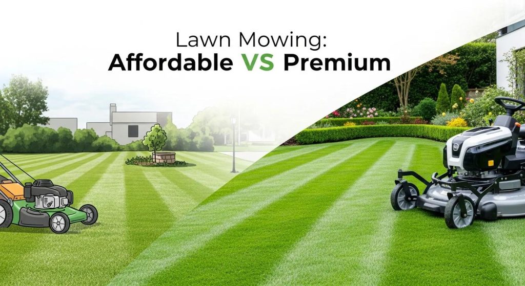 Lawn Mowing: Affordable vs Premium
